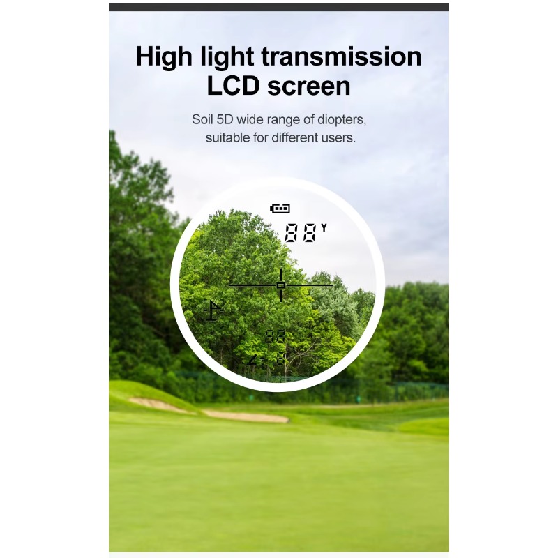 Rangefinder Laser Golf - Télémètre laser numérique de golf TULX