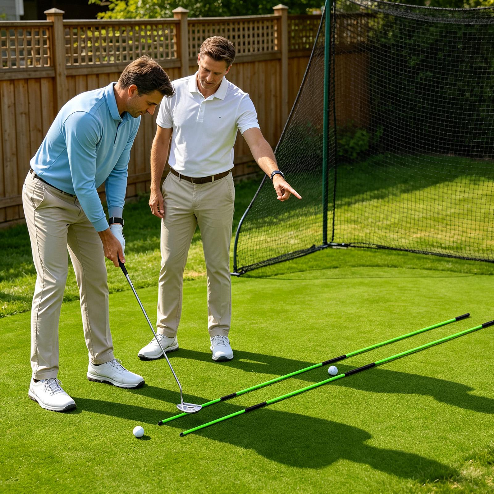 Golf Equipment Usa - Outil d'entraînement portable pour l'alignement du