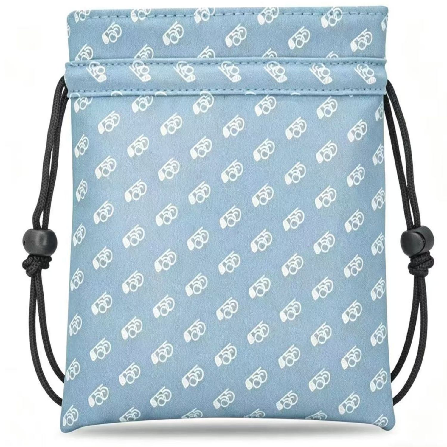 Golf Equipment Drawing - Sac minimaliste bleu pour objets de