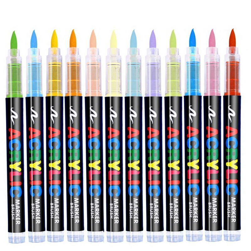 Tee Height Marker - Stylo de peinture acrylique liquide droit,