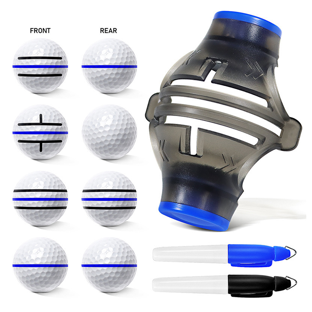 Golf Equipment Drawing - Marqueur de ligne de balle de