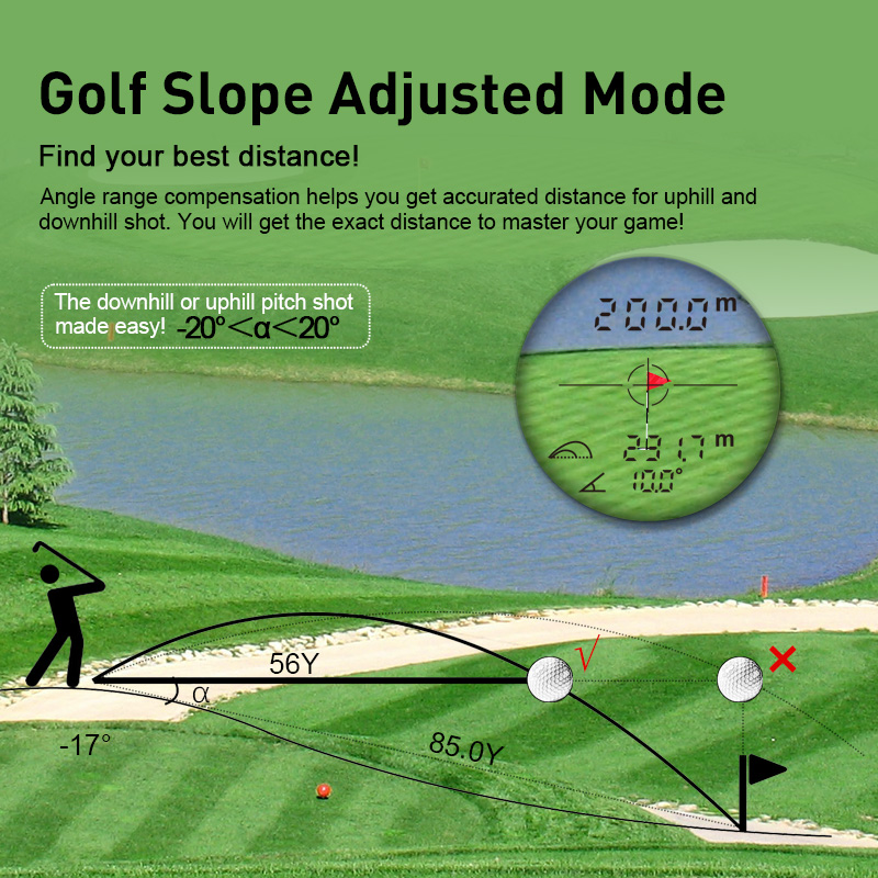 Télémètre laser de golf Milese - Rangefinder Laser Golf avis et prix