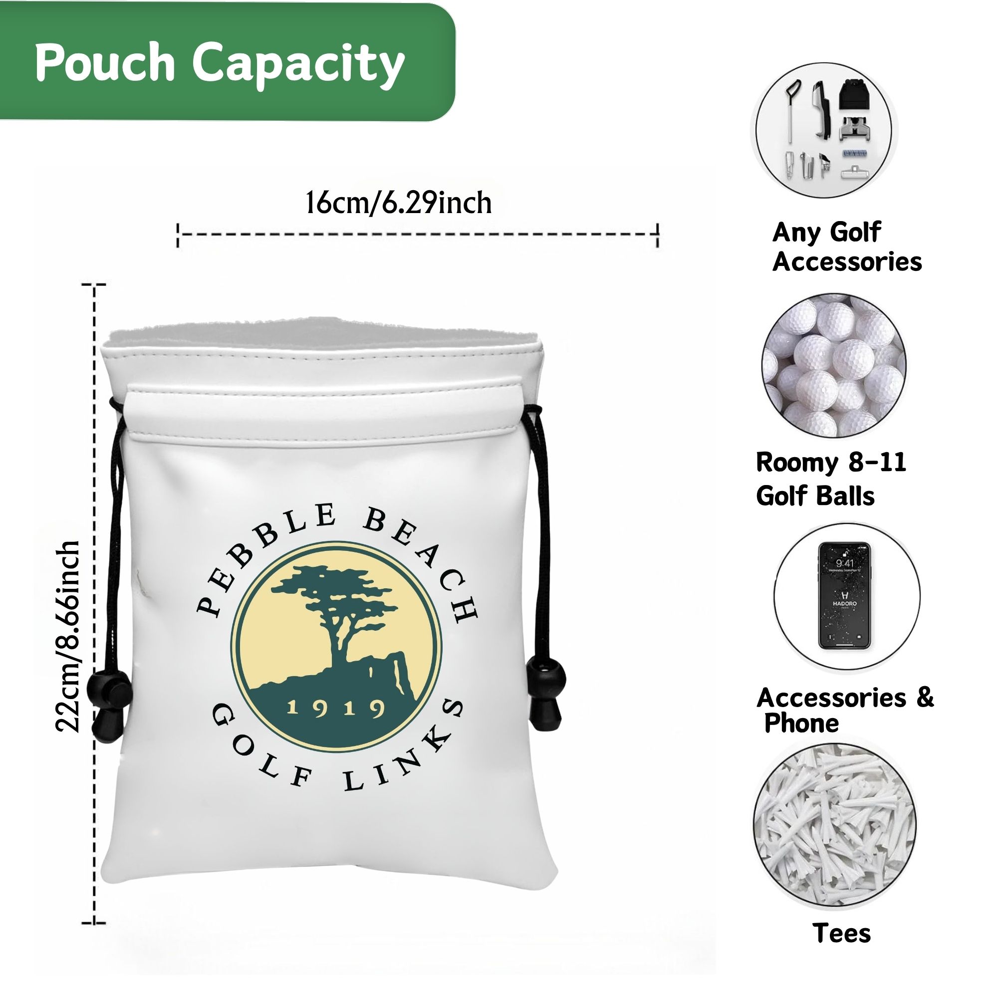 Sac pour objets de valeur Crow - Golf Equipment Drawing avis et prix