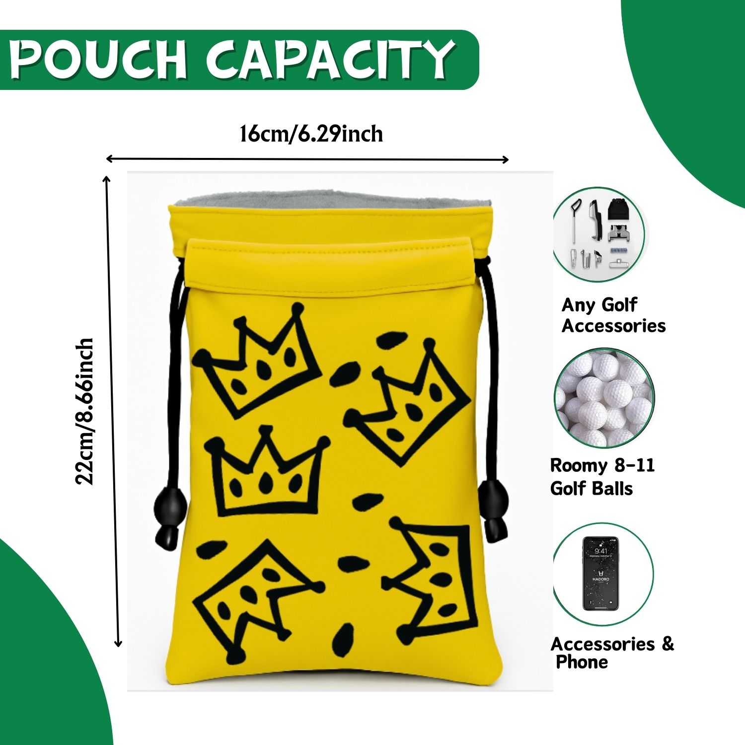Sac pour objets de valeur de g - Golf Equipment Drawing avis et prix