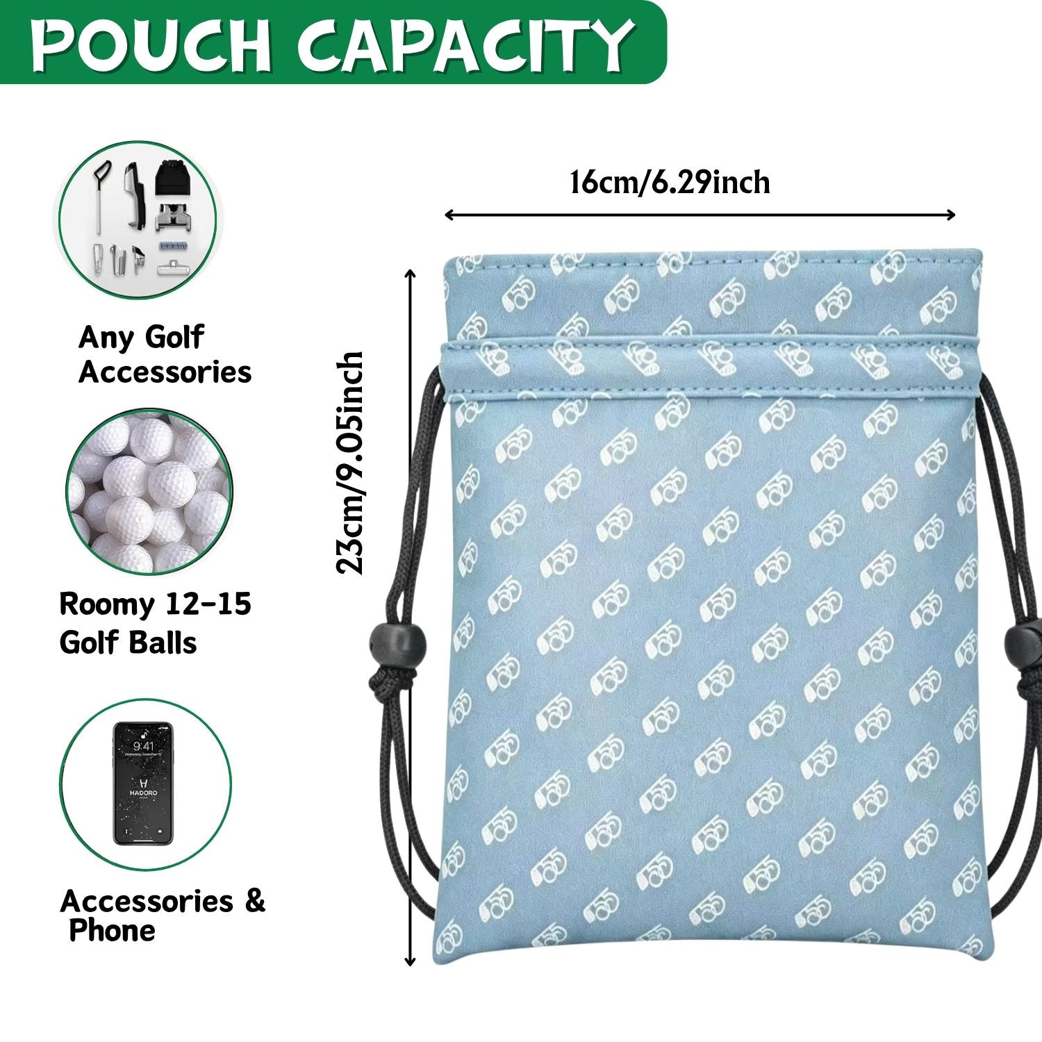 Sac minimaliste bleu pour obje - Golf Equipment Drawing avis et prix