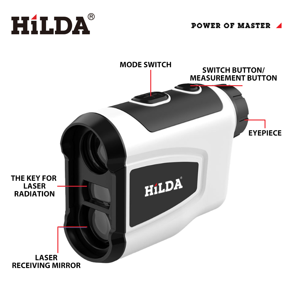 Télémètre laser de golf HILDA  - Rangefinder Laser Golf avis et prix