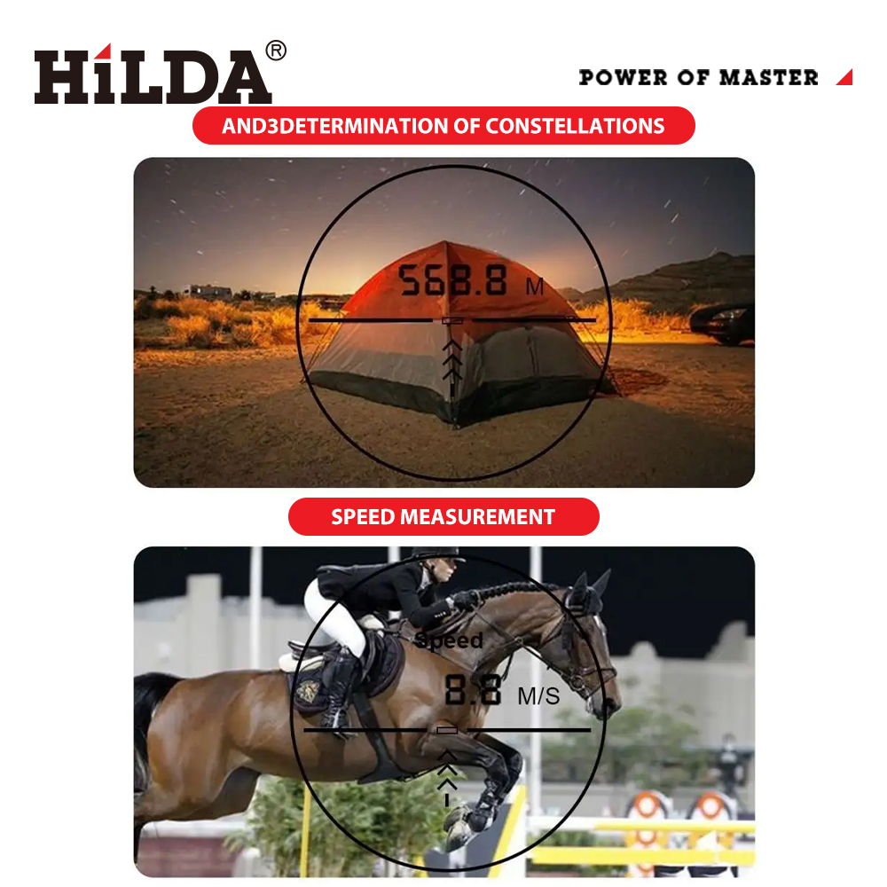 Télémètre laser de golf HILDA  - Rangefinder Laser Golf avis et prix