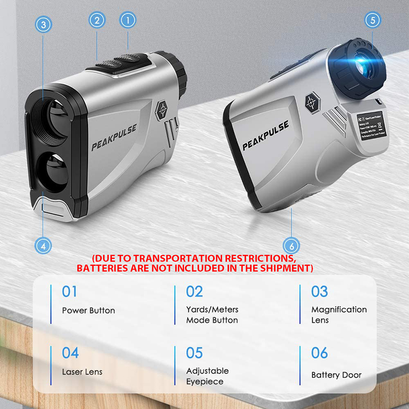 Télémètre de chasse 650 Yards  - Rangefinder Laser Golf avis et prix