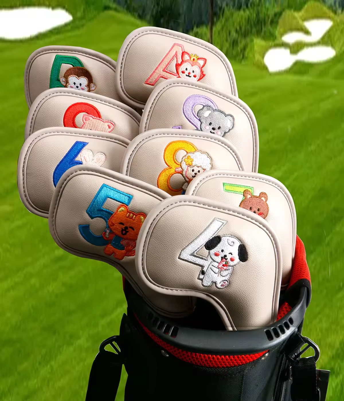9 housses de tête de fer de go - Golf Equipment Rack avis et prix