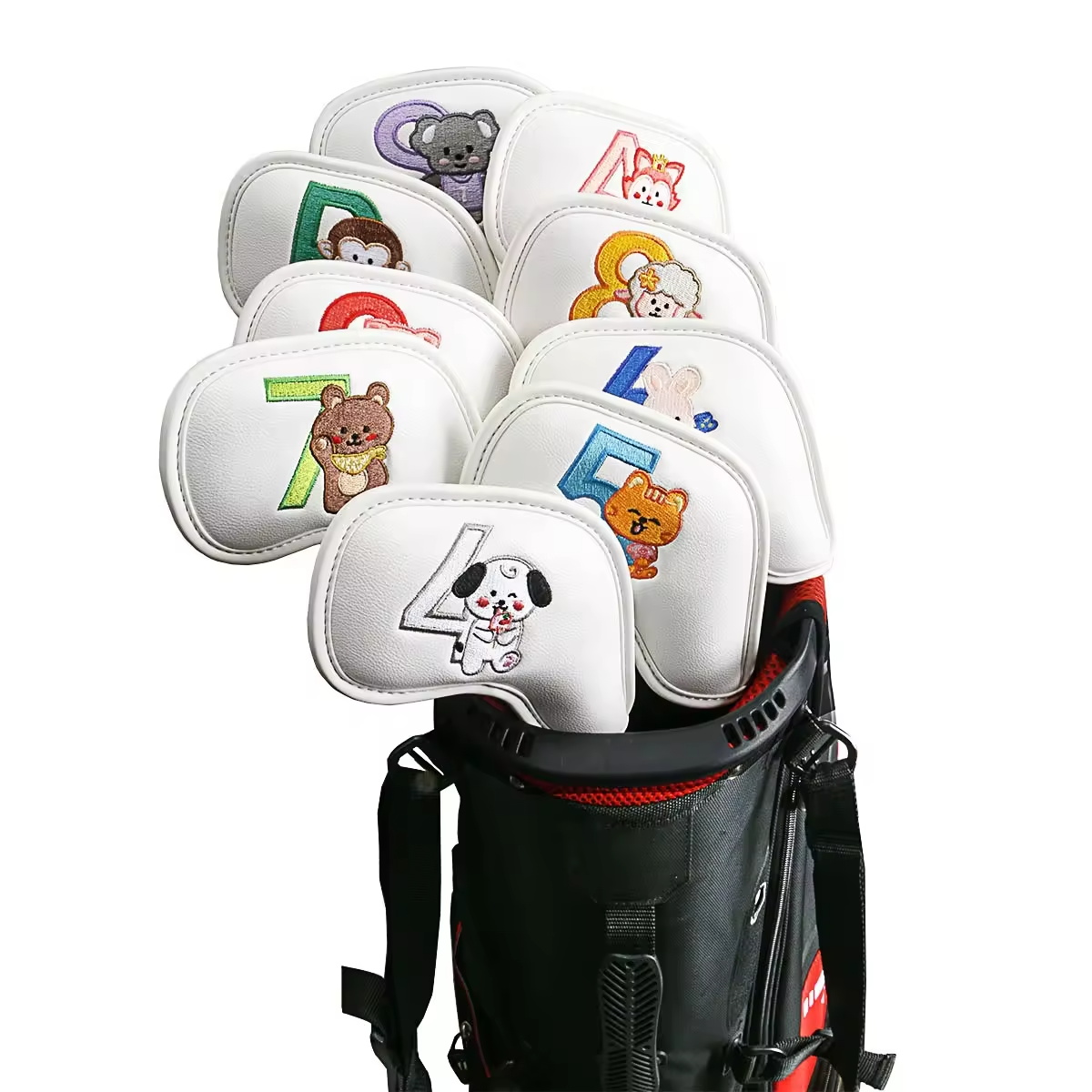 9 housses de tête de fer de go - Golf Equipment Rack avis et prix