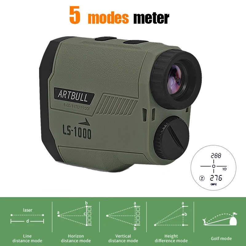ARTBULL télémètre Laser chasse - Rangefinder Laser Golf avis et prix