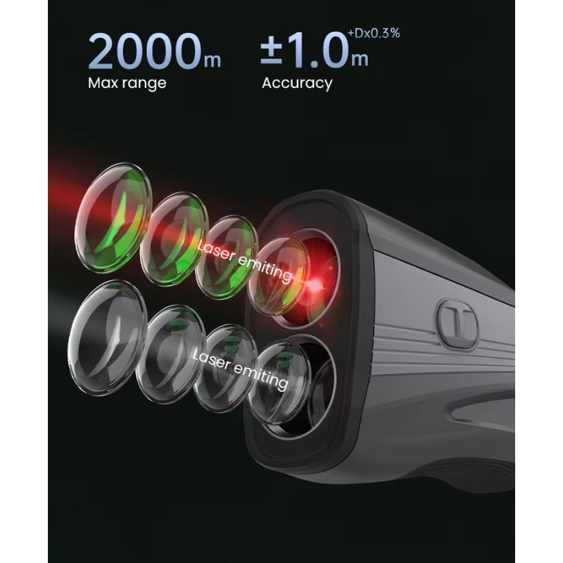 Télémètre de golf et de chasse - Rangefinder Laser Golf avis et prix
